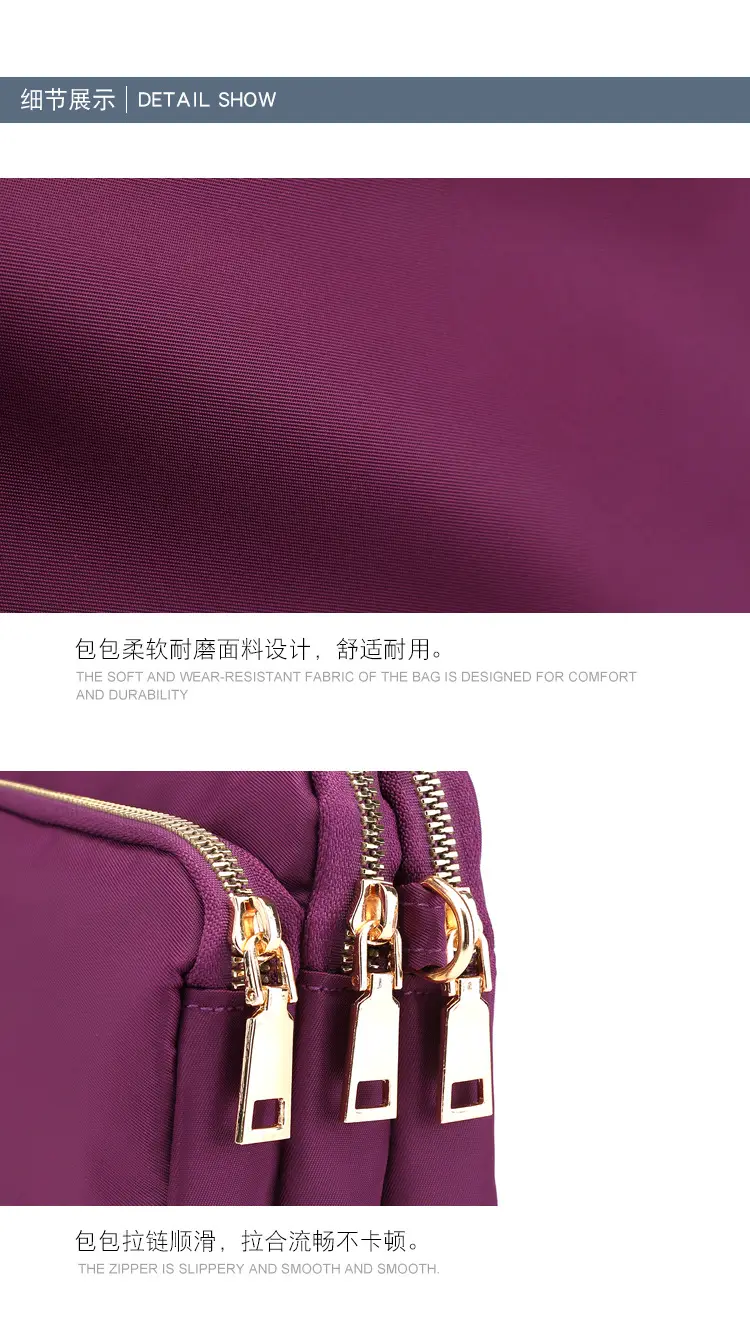 Red Nylon Crossbody Bag for Women — feature 20
