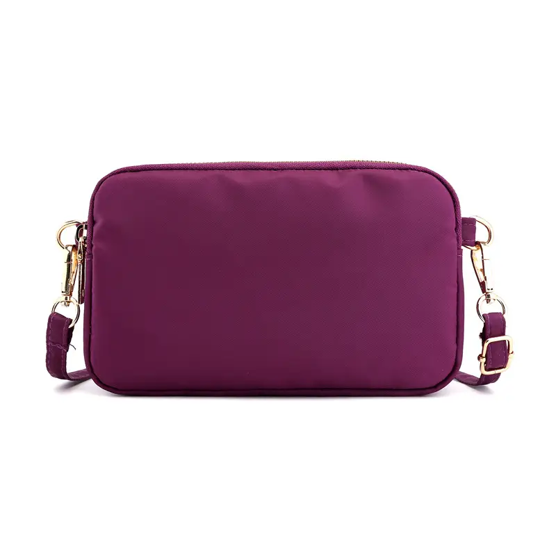 Red Nylon Crossbody Bag for Women - Image 2