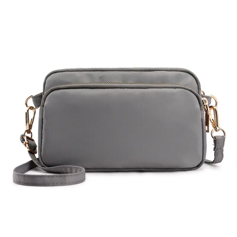 Red Nylon Crossbody Bag for Women - Image 5