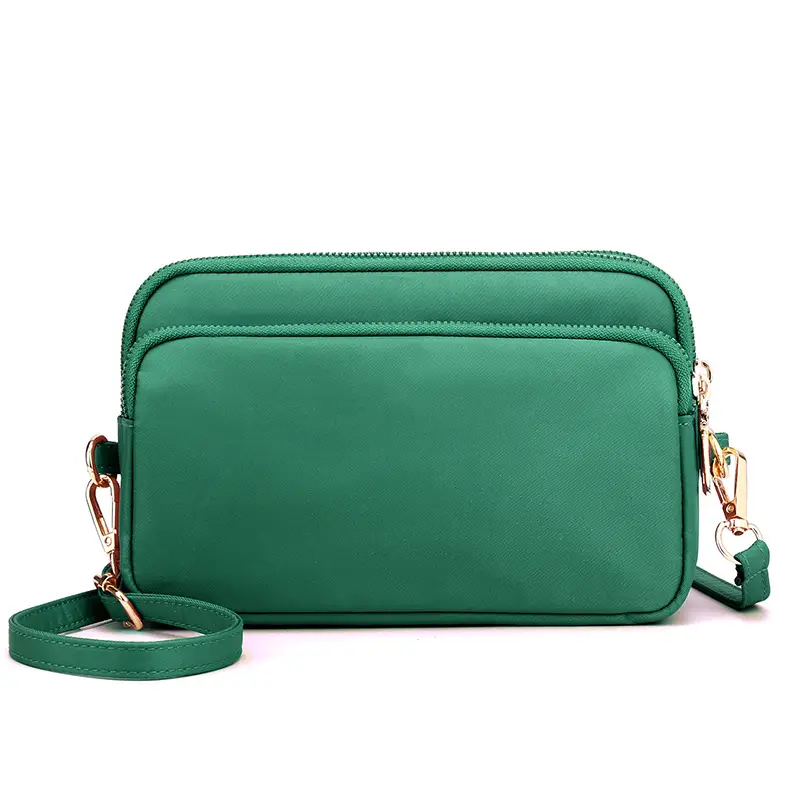 Red Nylon Crossbody Bag for Women - Image 7