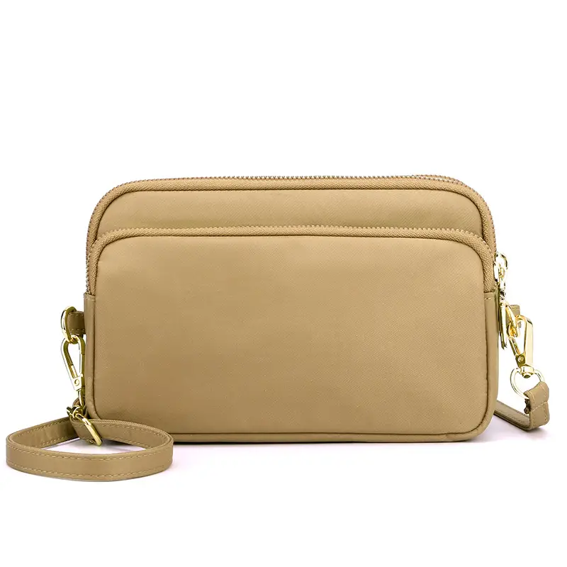 Red Nylon Crossbody Bag for Women - Image 8