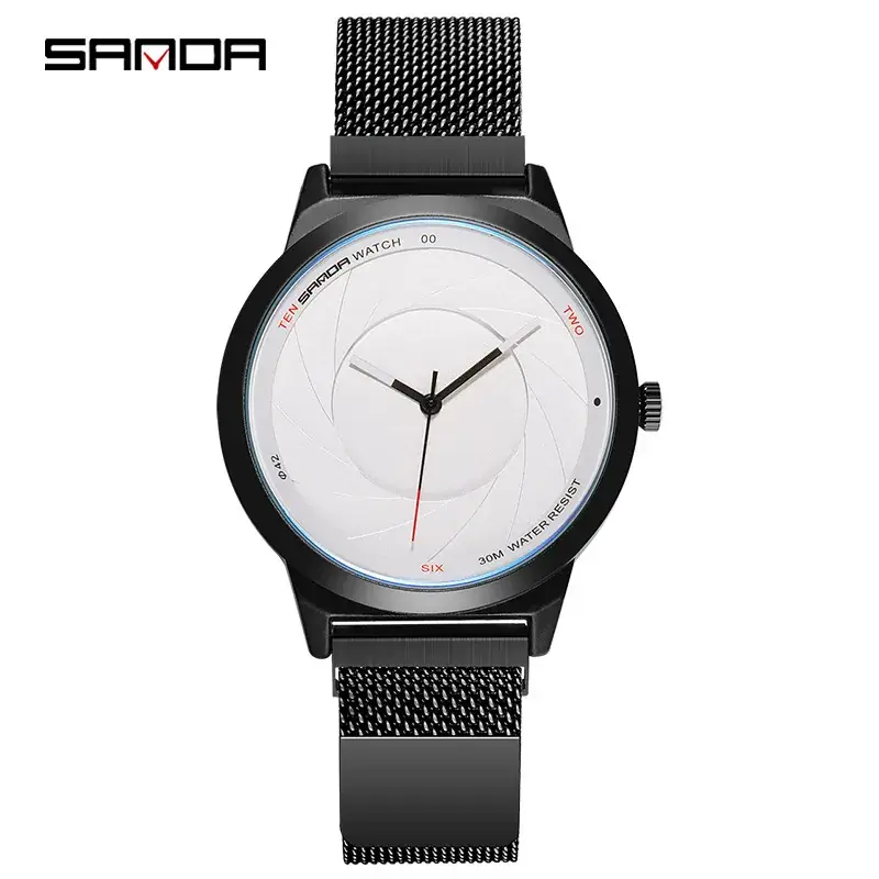 Sanda Men's Quartz Watch with Phantom Effect - Image 2