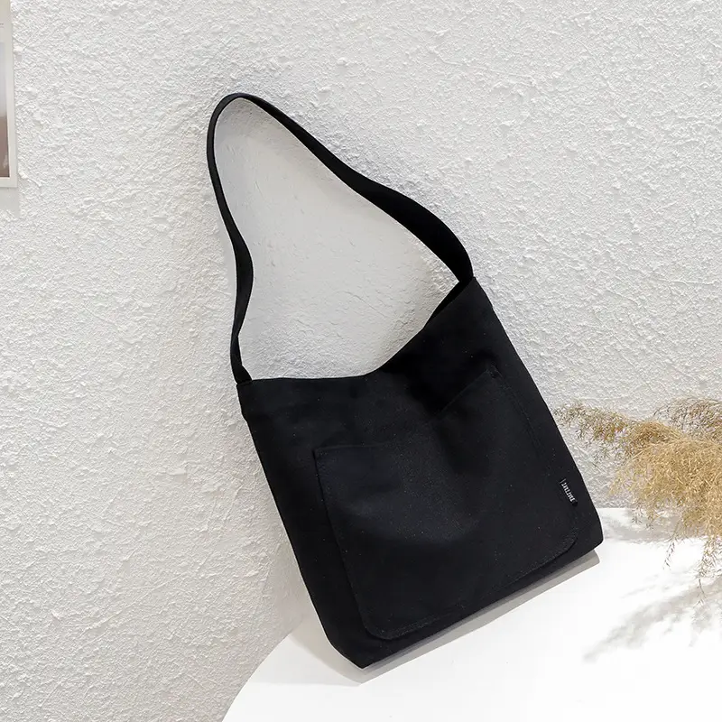 Women's Large White Shoulder Bag with Long Strap - Image 4
