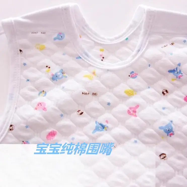 Cotton Waterproof Feeding Bib for Baby - Image 2