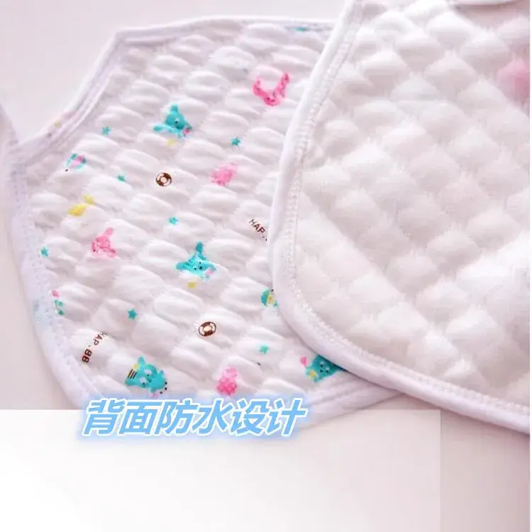 Cotton Waterproof Feeding Bib for Baby - Image 3