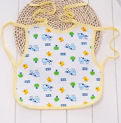 Cotton Waterproof Feeding Bib for Baby — feature 3