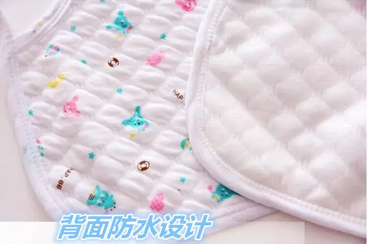 Cotton Waterproof Feeding Bib for Baby — feature 6