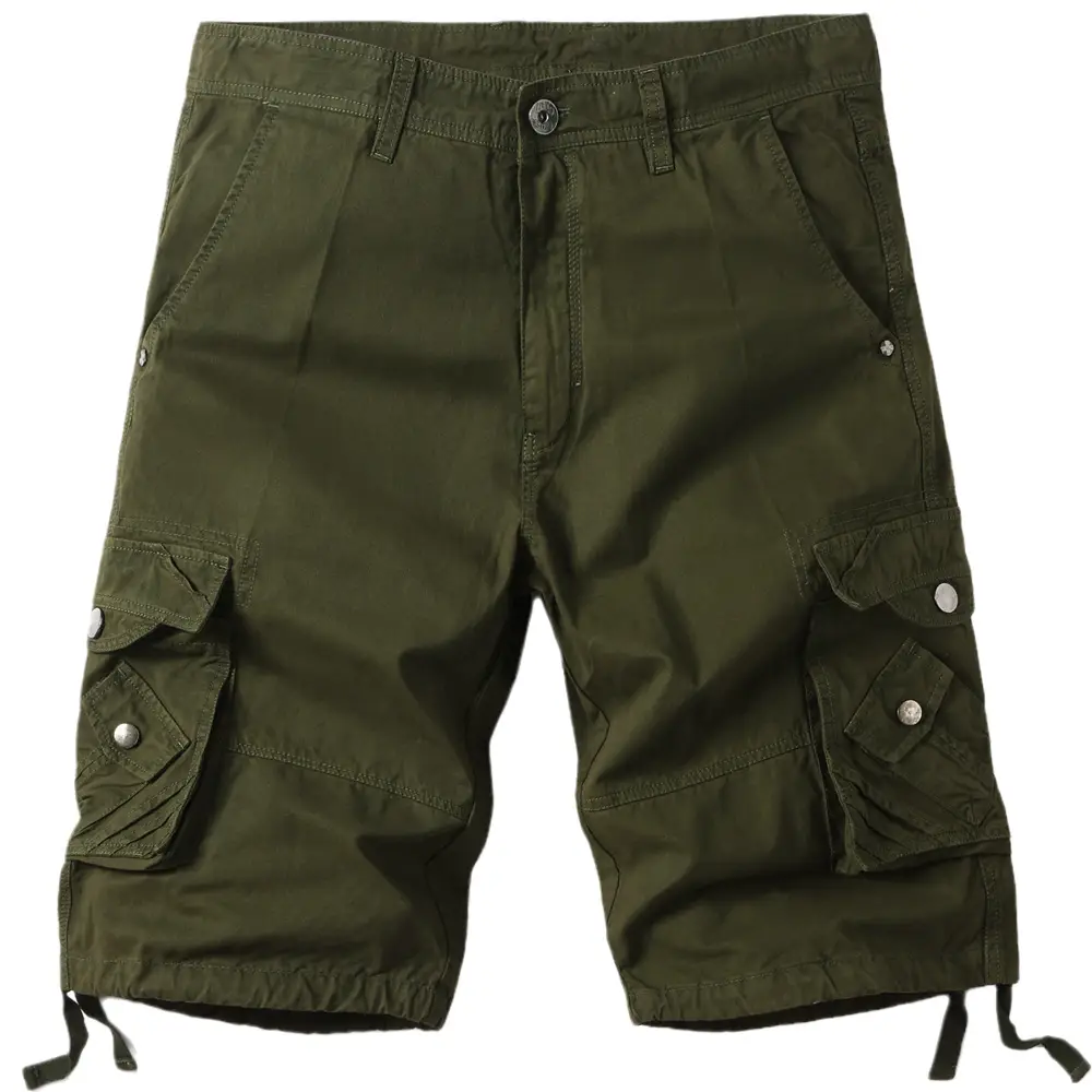 Summer Camo Plus Size Loose Pants with 4 Pockets - Image 7