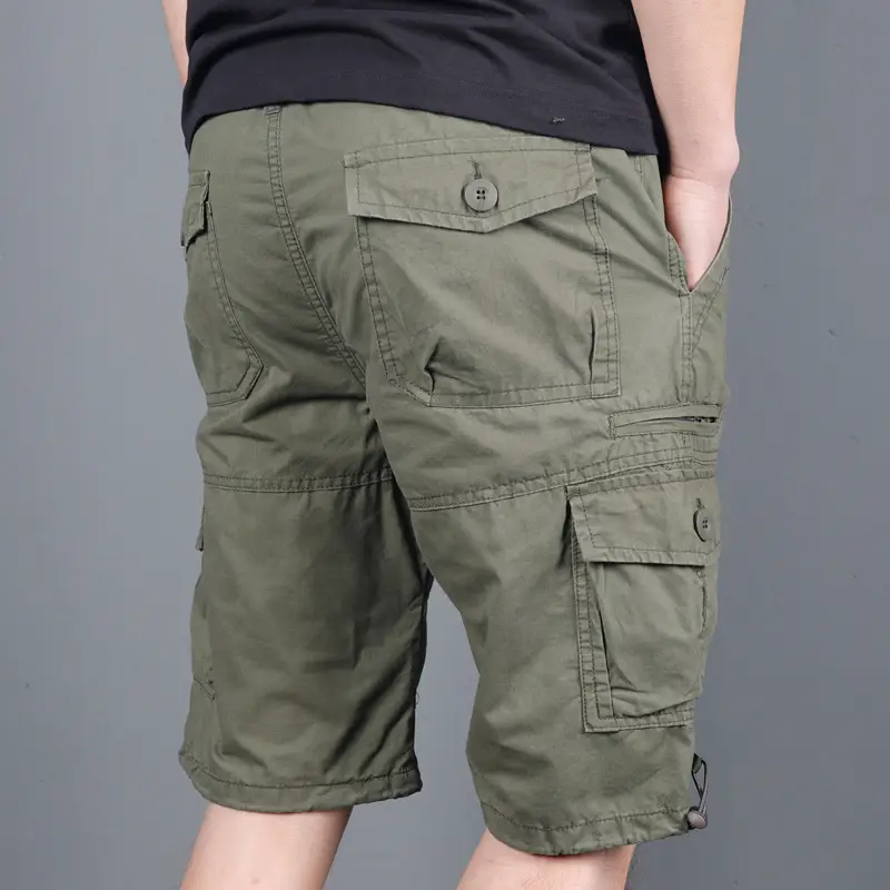 Men's 2022 Cotton Five-Pin Pants Purple Summer - Image 6