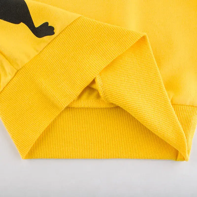 Kids Sweatshirt Yellow Korean Style 2024 Dropshipping - Image 5