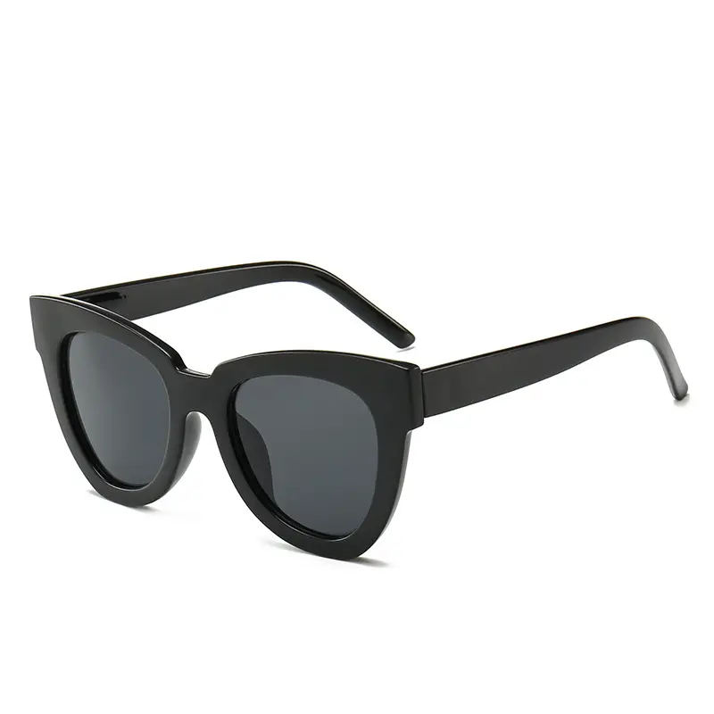 Women Pink Sunglasses with Big Frame Cat's Eye Design