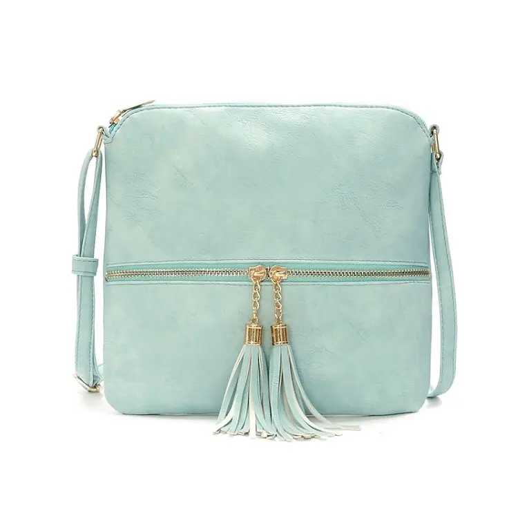 Brown Tassel Crossbody Bag Women's Shoulder Bag - Image 10