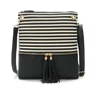 Brown Tassel Crossbody Bag Women's Shoulder Bag — feature 1