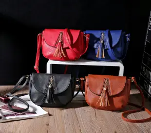 Brown Tassel Crossbody Bag Women's Shoulder Bag — feature 13
