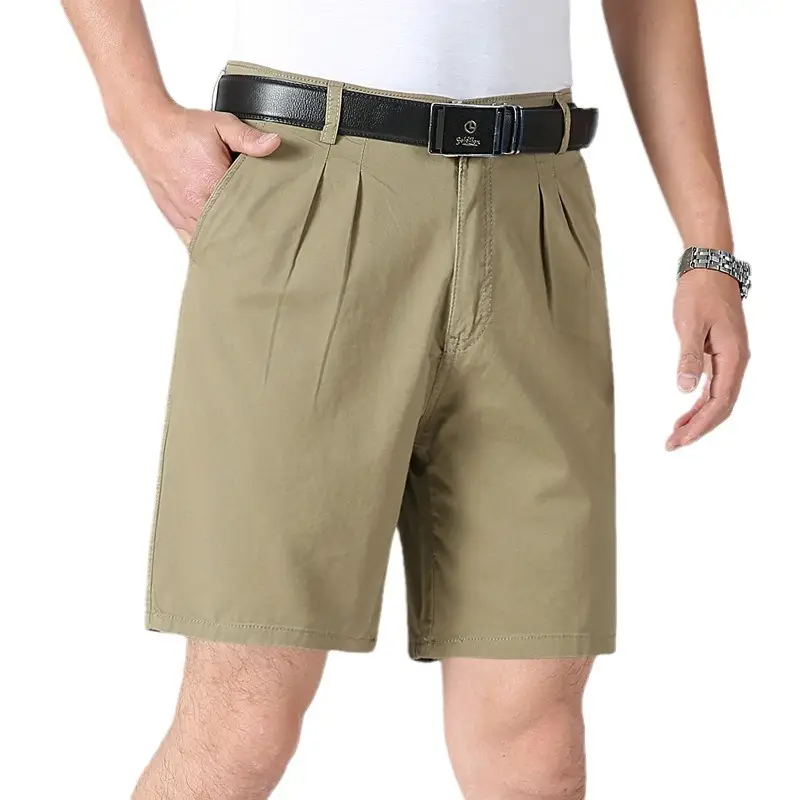 Men Pure Cotton Summer Shorts 5-Point Design