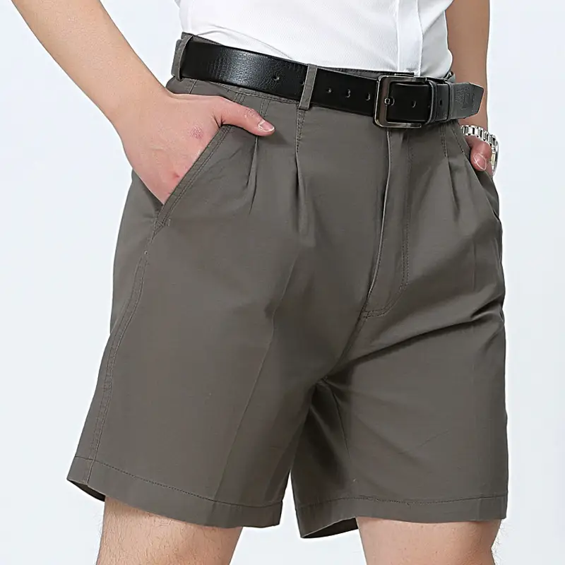 Men Pure Cotton Summer Shorts 5-Point Design