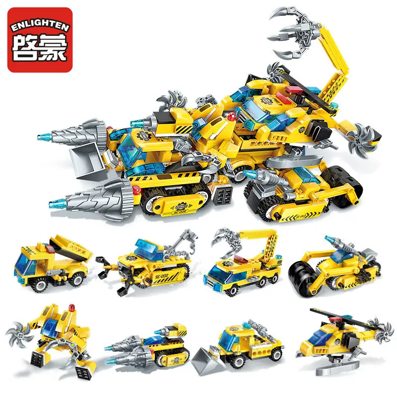 Enlightenment Building Blocks Mecha Tank Toy - Image 6
