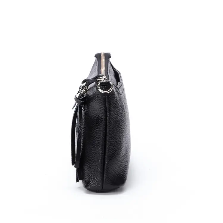Red Diagonal Shoulder Bag for Women with Tassel