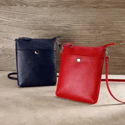 Red Diagonal Shoulder Bag for Women with Tassel — feature 8