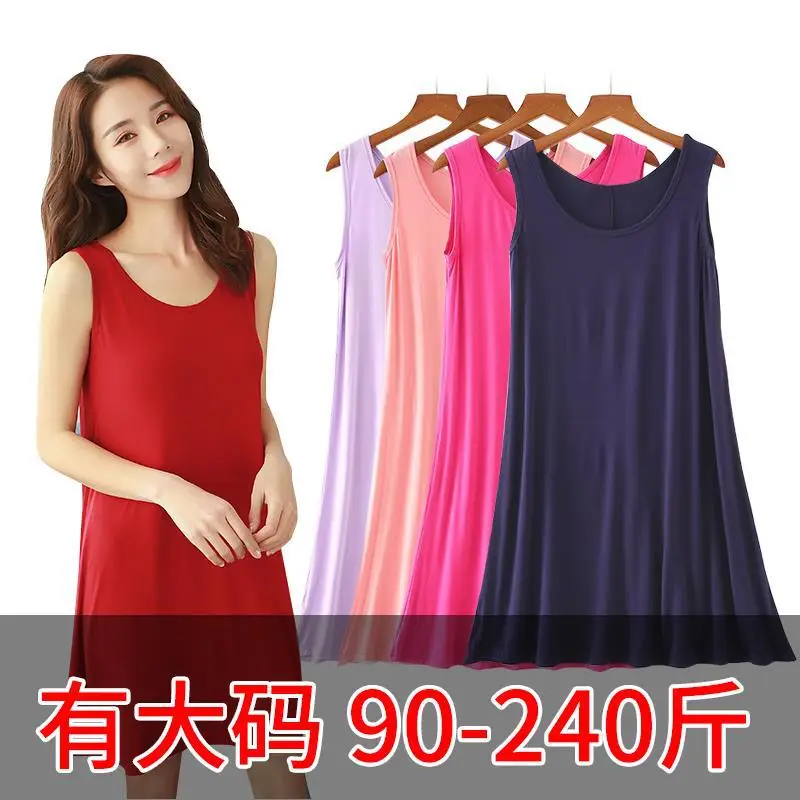Women's Lavender Sleeveless Vest Dress Large - Image 10