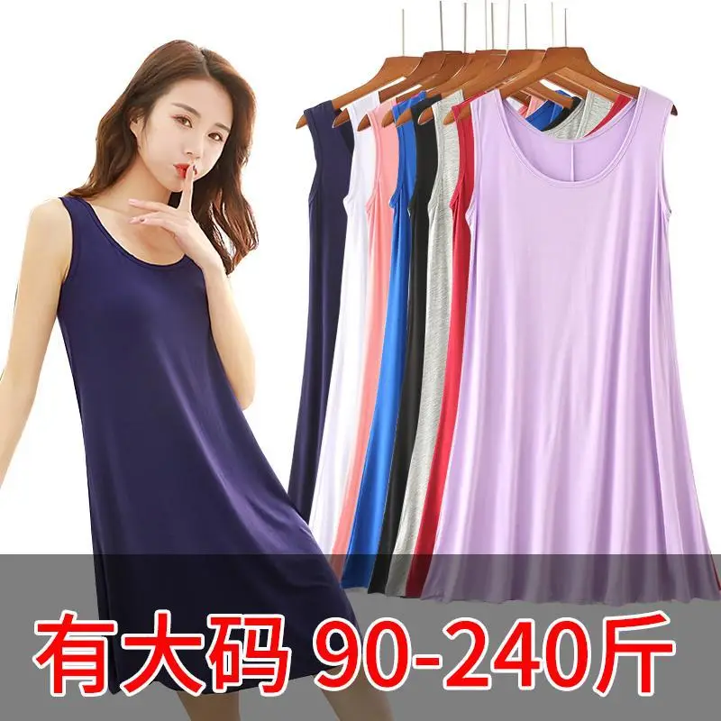 Women's Lavender Sleeveless Vest Dress Large - Image 11