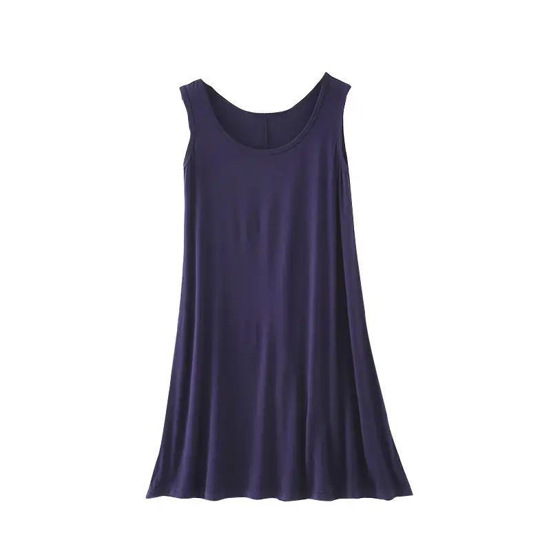 Women's Lavender Sleeveless Vest Dress Large - Image 14