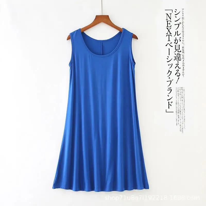 Women's Lavender Sleeveless Vest Dress Large - Image 9