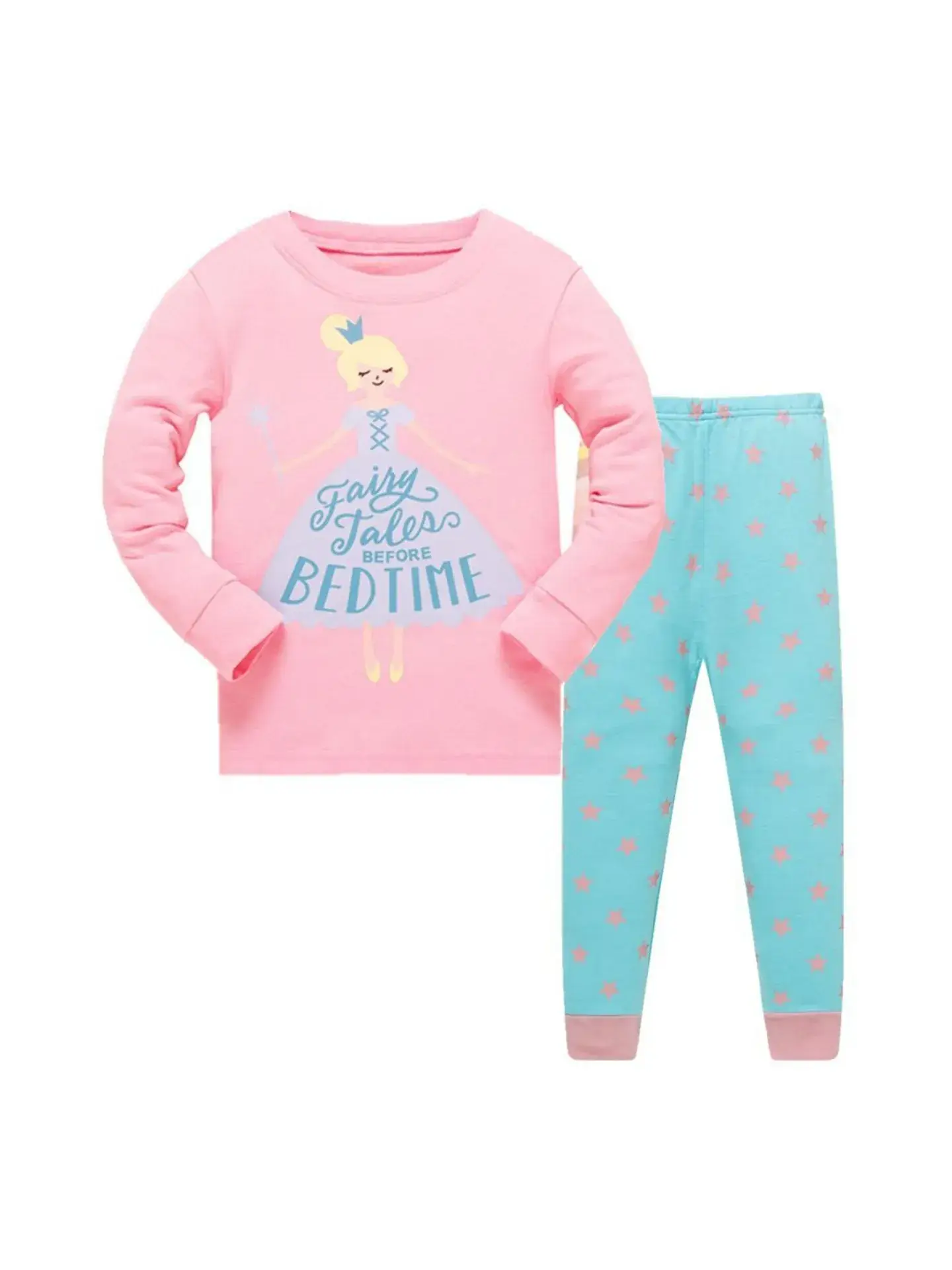 Baby Owl Pajamas Set Gray Cotton 3-8Y - Image 9