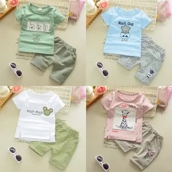 Baby Boys Green Polo Shorts Set 0-3Yr Drop Shipping — feature 14