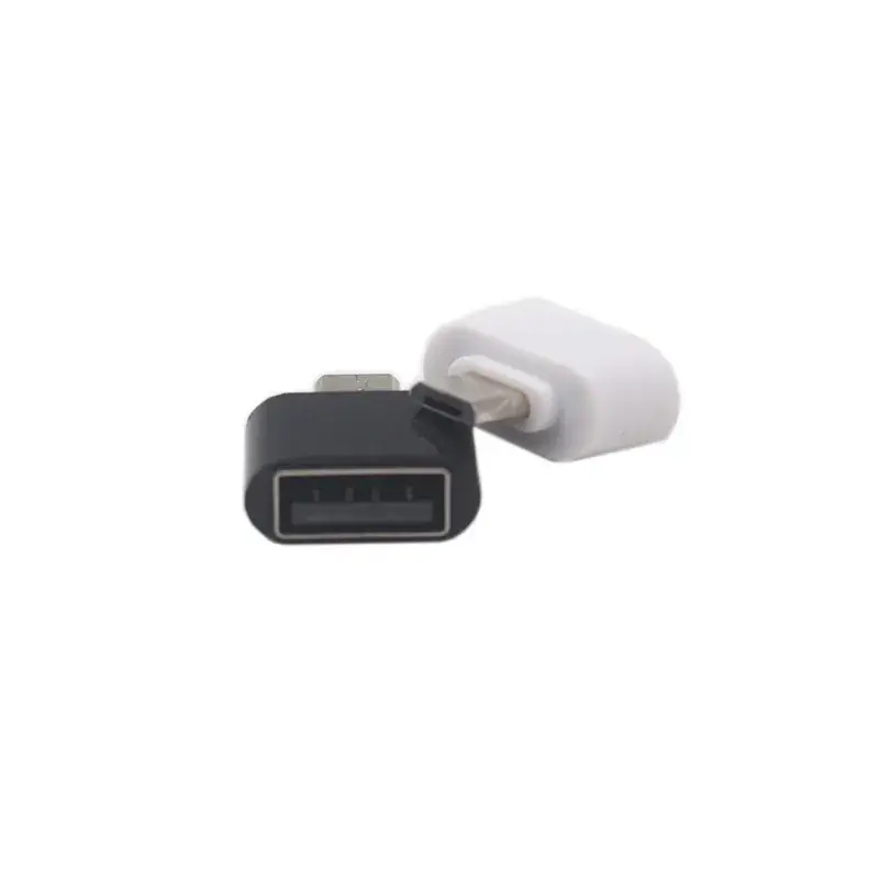Android OTG Adapter Micro USB 2.0 Black White