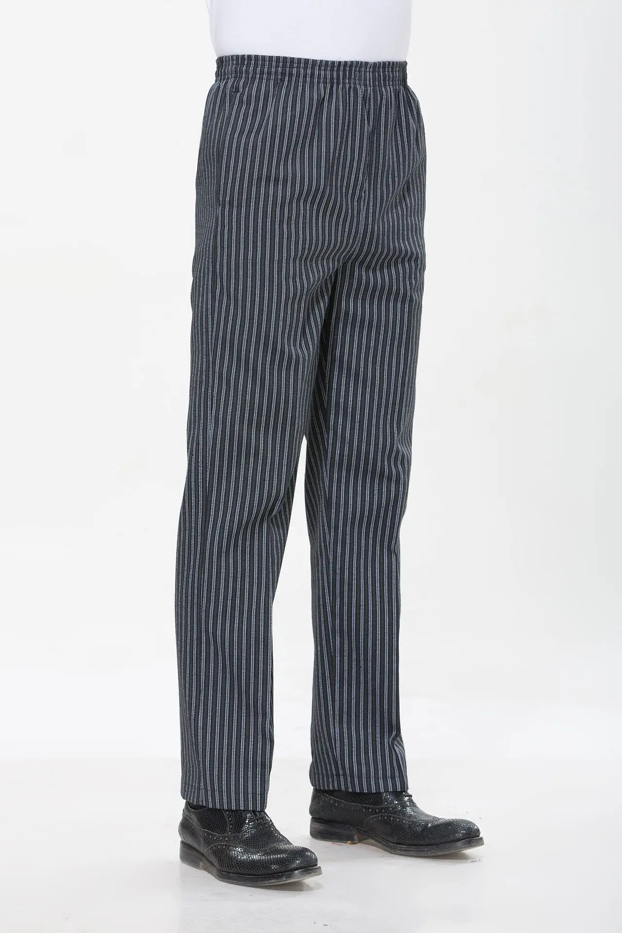Men's Full Elasticated Printed Work Pants Large