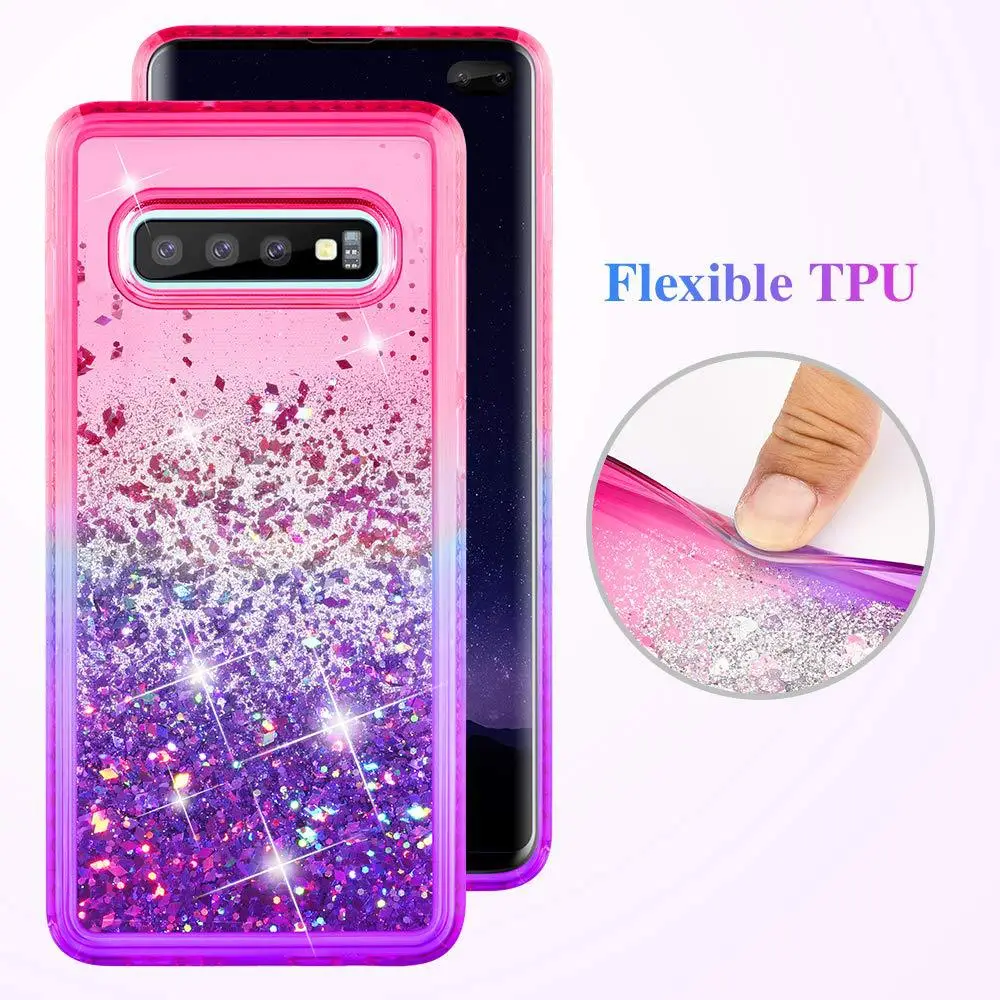 Gradient Liquid Sand Phone Case for Samsung S26 S25 S24 S10 Plus — feature 6