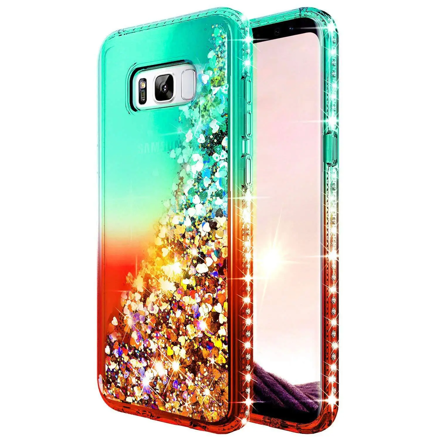 Samsung S24 Ultra S10 Plus Phone Case Gradient Liquid Sand Anti-Drop - Image 4
