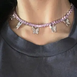 Gold & Silver Multi Ring Hip Hop Punk Necklace — feature 1