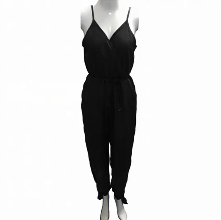 2020 Women Printed Backless Jumpsuit Cotton Summer - Image 3