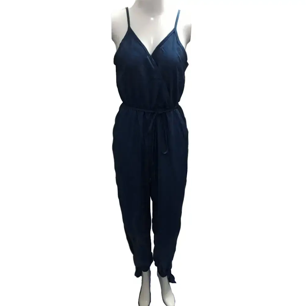 2020 Women Printed Backless Jumpsuit Cotton Summer - Image 7