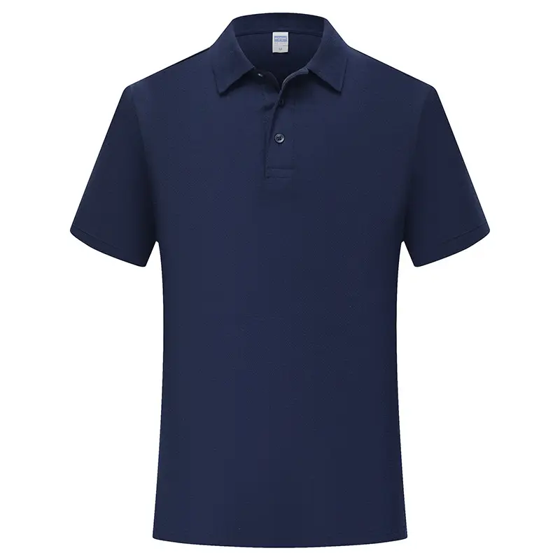 Red Polo T-Shirt with Custom Printed Logo 65Cotton - Image 5