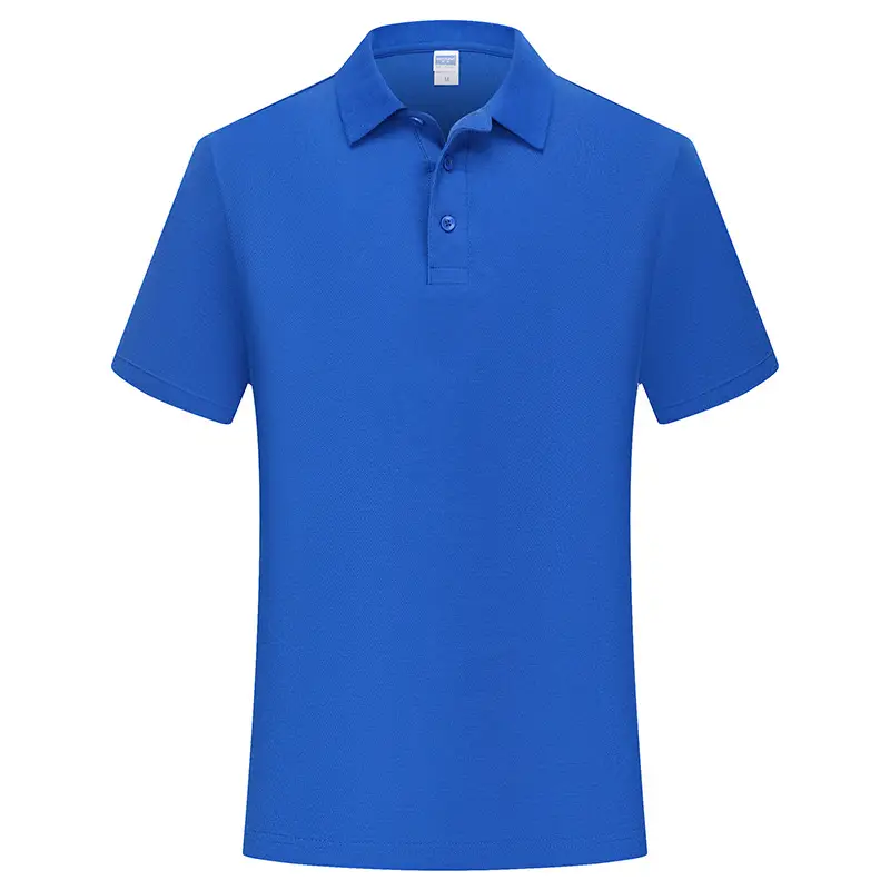 Red Polo T-Shirt with Custom Printed Logo 65Cotton - Image 7