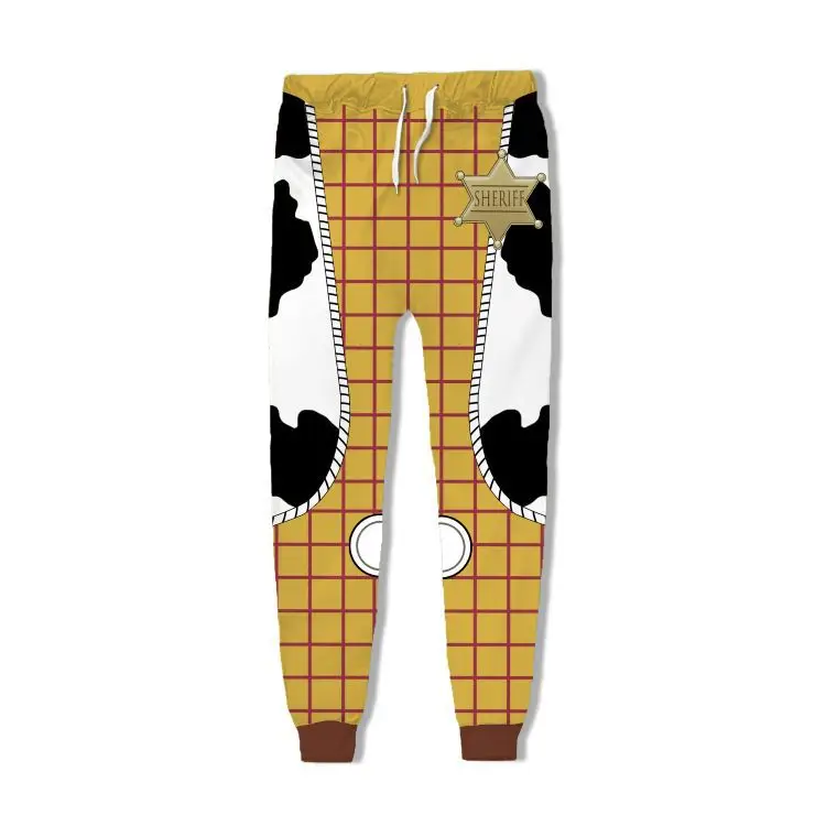 2019 Toy Story 3D Green White Hoodie Pants Set - Image 5