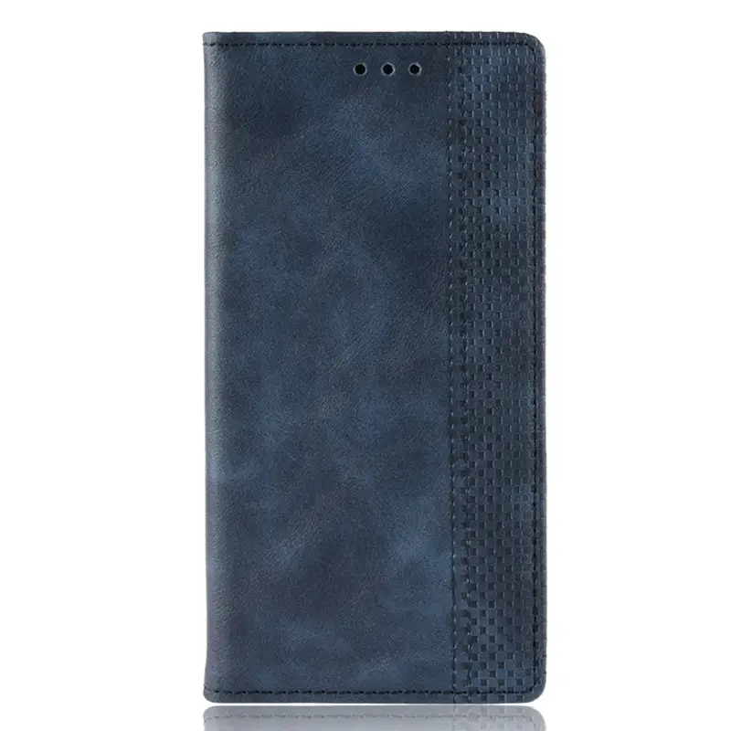 Red Leather Flip Phone Case for Xiaomi Redmi Note 7s - Image 4