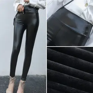 Black Slim Fit Pencil Pants Women Large Size — feature 6