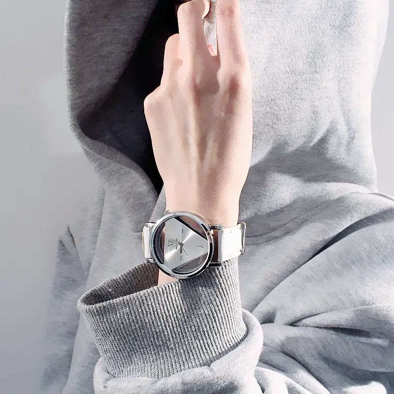 Korean Style Triangle Watch for Women Men - Image 4
