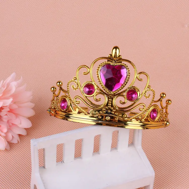 Golden Princess Crown with Diamond 1