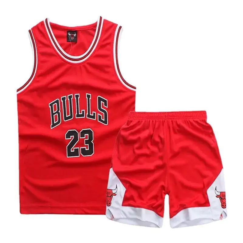 Lakers 23 Purple Kids Basketball Suit
