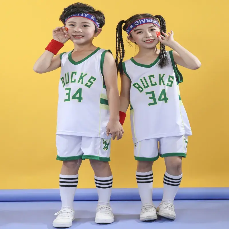 Lakers 23 Purple Kids Basketball Suit