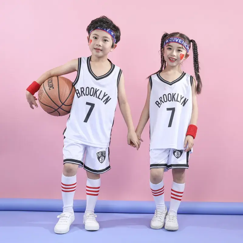 Lakers 23 Purple Kids Basketball Suit