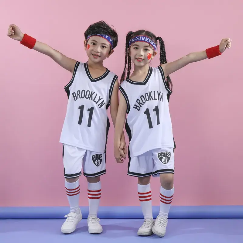 Lakers 23 Purple Kids Basketball Suit