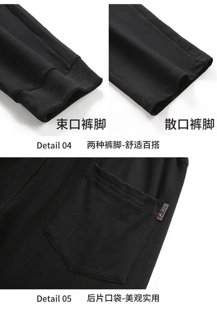 Men's Navy Blue Casual Slim Fit Pants — feature 30