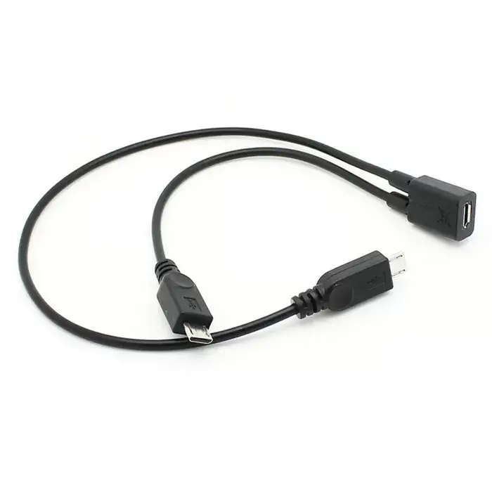 Micro USB Cable Female to 2 Male Data — feature 2
