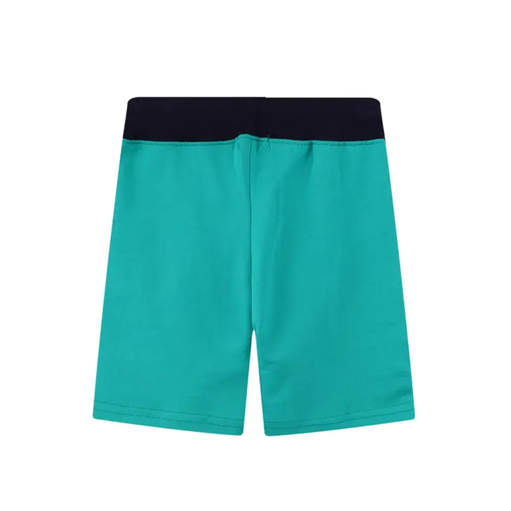 Children's Blue Car Print Shorts Spring Zhongshan